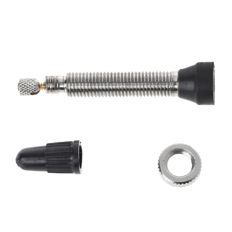 

44mm Bicycle Valve Core French Without Tube Tubeless Mountain Bike Extender Accessory