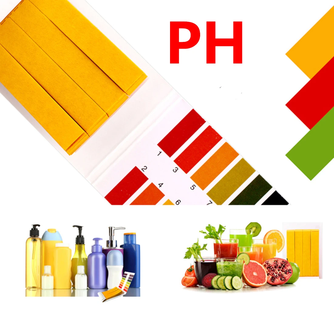 PH Litmus Paper 80 Strips PH Test Strip Aquarium Pond Water Testing Full Range Alkaline Acid 1-14 Test Paper Litmus Test insta test lamotte test strips insta test 3 way 2976