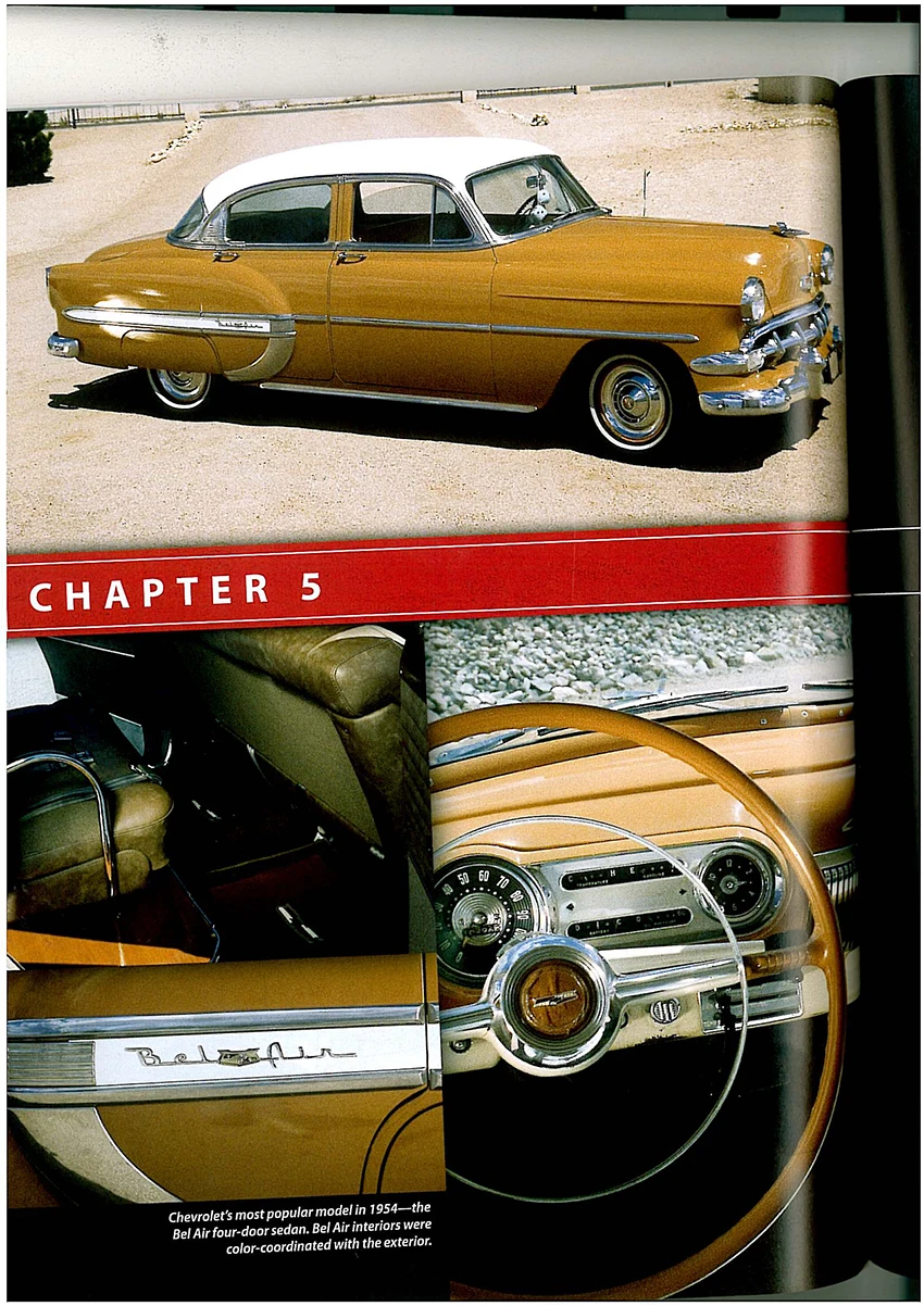 Винтажный специальный литой металл 1/32 1954 Chevrolet Bell классический автомобильный Настольный дисплей Коллекционная модель