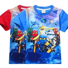 2017 Summer Children’s Clothing Baby Boys Girls T-shirt Cartoon Cotton T-shirt Kids Tops Tees T Shirts 3-9y