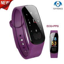 Новинка, умный Браслет для фитнеса, ЭКГ PPG Pulseira Inteligente RB76, тонометры для измерения артериального давления, браслет, шагомер, трекер активности