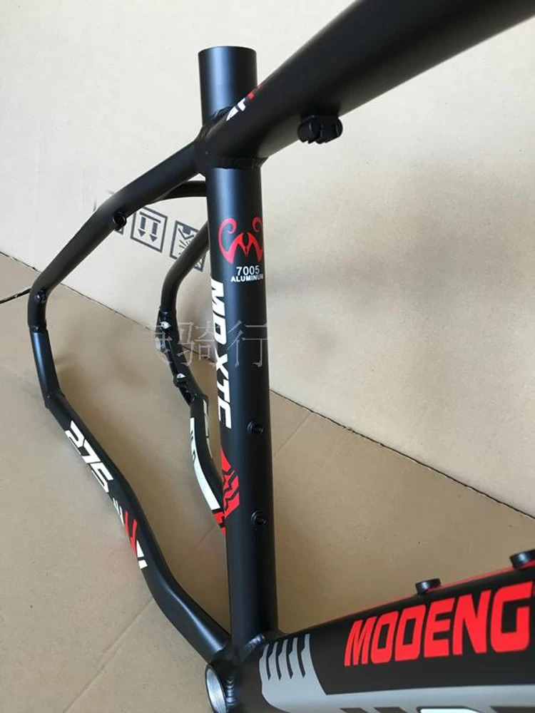 Best MODENG Aluminum Alloy XTC Mountain Bike Frame 26 27.5 29inch Ultralight  road frame 4