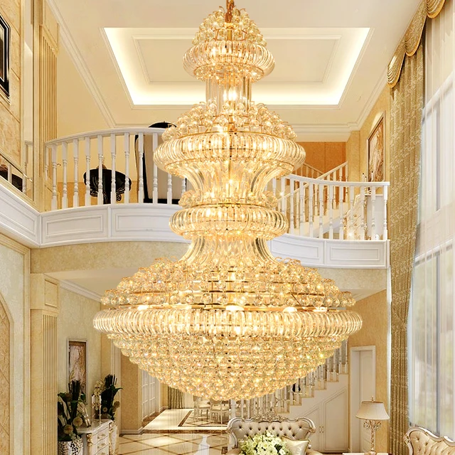 Modern big chandeliers best sale