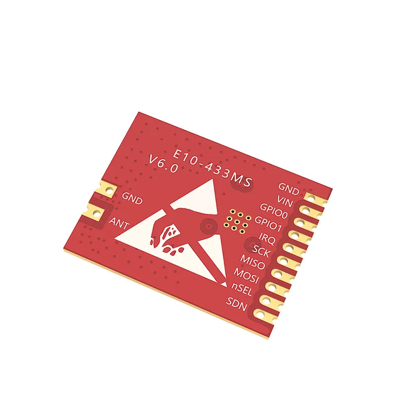 E10-433MS SI4463 100 мВт длинный диапазон SPI интерфейс связи 433 МГц большой диапазон rf trasnceiver модуль беспроводной модуль отверстие для штампа