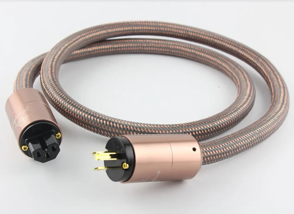Hi End Hifi amplifier US/ EU /AU plug AC Cable Power Cord Hifi audio vedio power cable amplifier