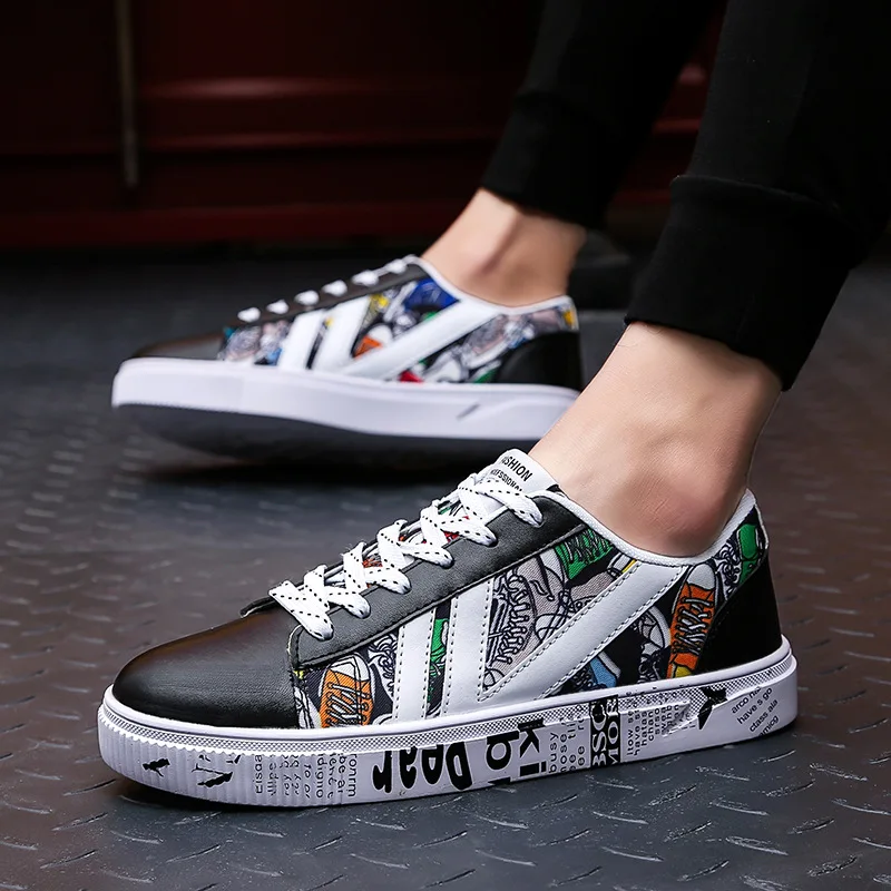 

Student handsome men's shoes spring and summer tide 2019 new ins shoes male Korean version of the wild lace men's sports shoes