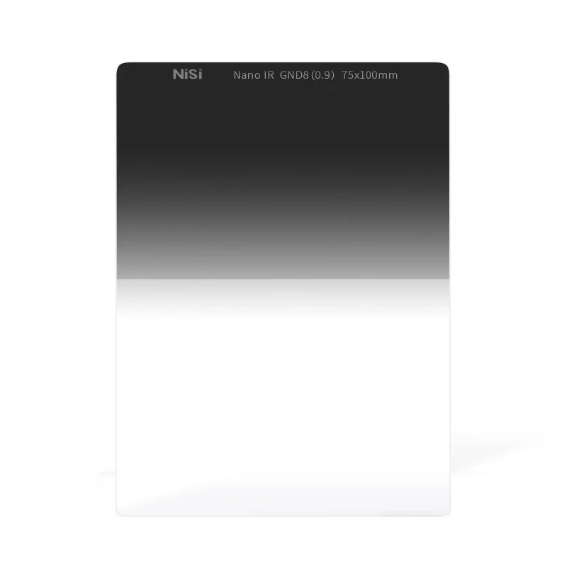 

NiSi 75x100x2mm Nano IR Hard Graduated Neutral Density Filter GND4 (0.6) 2 Stop / GND8 (0.9) 3 Stop