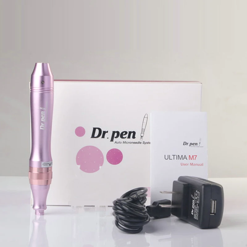 

Rechargeable Needles Therapy Skin Tightening Remove Scar Reduce Wrinkles Scar Stretch Marks Removal Device Skin Dr Derma Pen M7