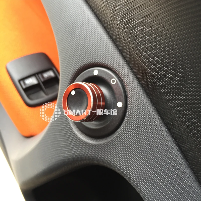 Автомобильные аксессуары 2015 2017 Smart 453 Fortwo Forfour кольцо с ручкой зеркала заднего