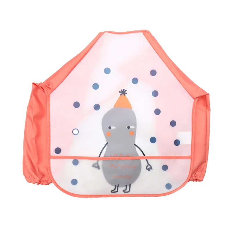 Baby Long Sleeve Apron Children Feeding Smock Bibs Cotton Cartoon Animal Print Saliva Towel Baby Cotton Bibs Soft Baby Stuff Baby Long Sleeve Apron Children Feeding Smock Bibs Cotton Cartoon Animal Print Saliva Towel Baby Cotton Bibs Soft Baby Stuff