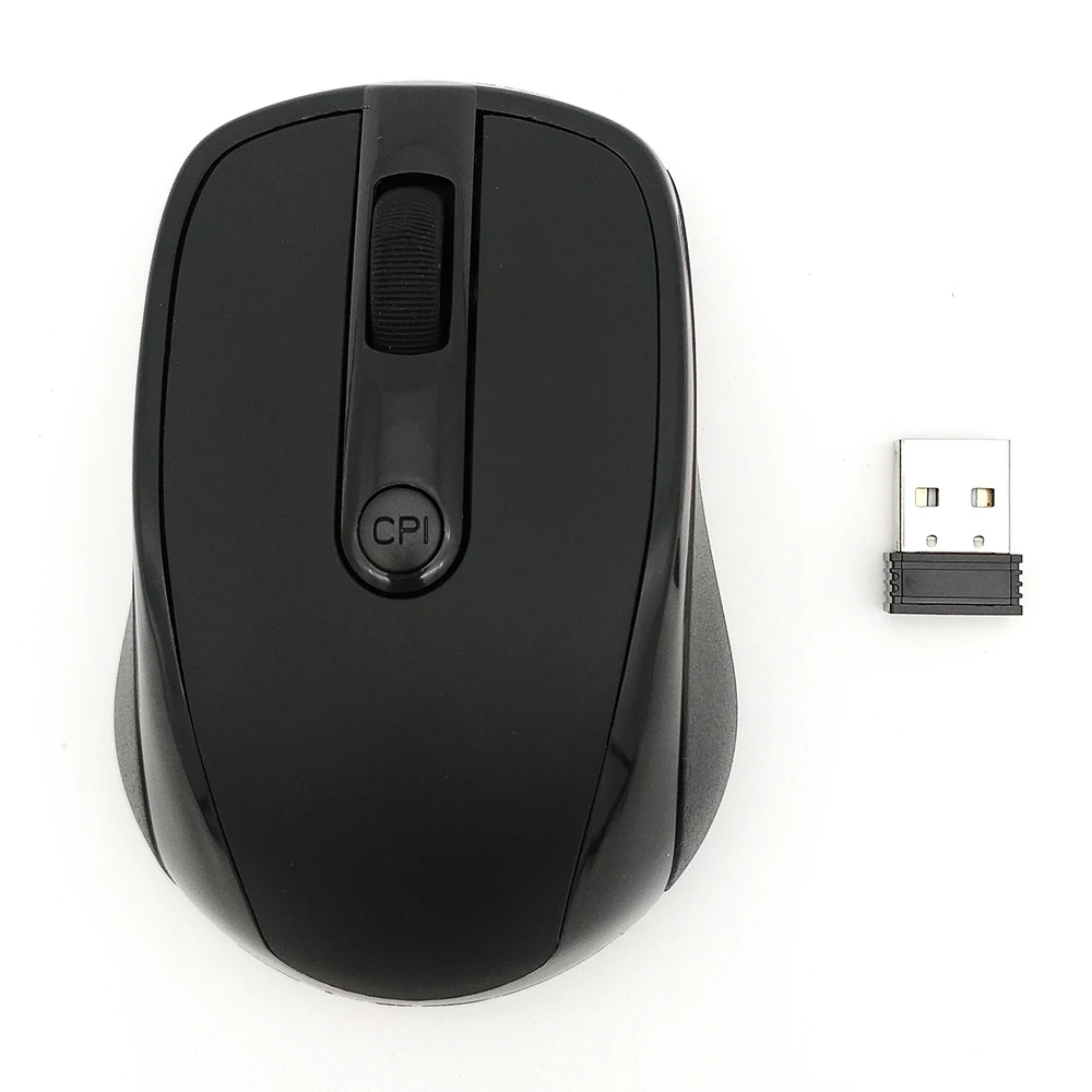 USB Wireless Mouse 2.4G Receiver Super Slim Mouse 10M Working Distance For Computer Laptop 6