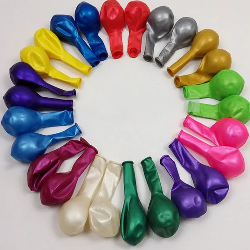 Фуксия латексные жемчужные воздушные шары хорошего качества 20 шт./лот 10 дюймов 1 8