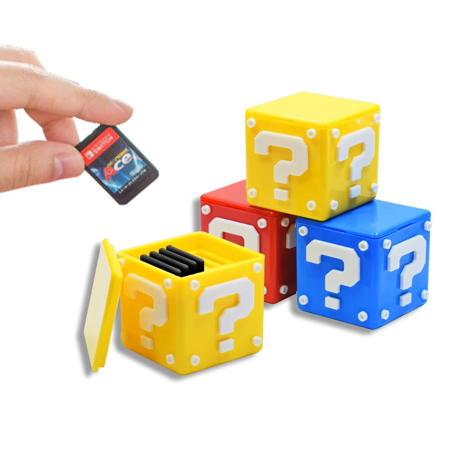 

Portable Hard Shell Game Memory Cards Storage Case Box For Nintend Switch Game Cards Holder Case for Nintend Holding 8 Game Card