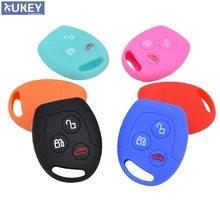 Силиконовый чехол для ключей дистанционный чехол Fob для Ford Mondeo Fiesta Focus Ka C-Max S-Max Fiesta Galaxy Transit подключение курьера Cougar Пума