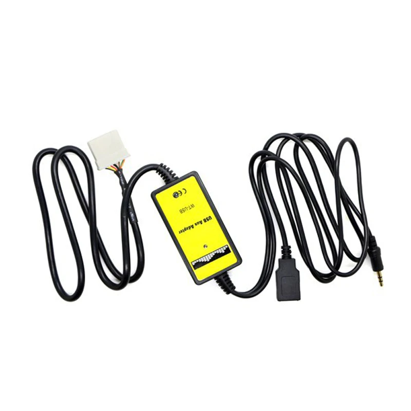 imágenes para USB AUX coche Zócalo Adaptador del Cambiador de La Música Digital para Mazda 2 3 5 6 Para el iphone 5 6 iPod imágenes para USB AUX coche Zócalo Adaptador del Cambiador de La Música Digital para Mazda 2 3 5 6 Para el iphone 5 6 iPod