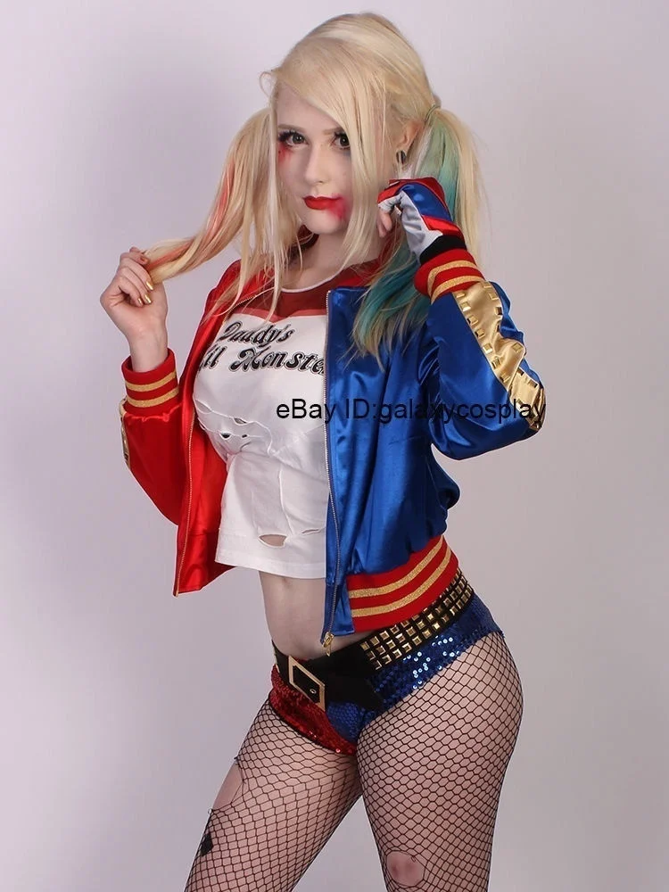 Aliexpress.com : Buy Harley Quinn DC Suicide Squad Costume Cosplay Full