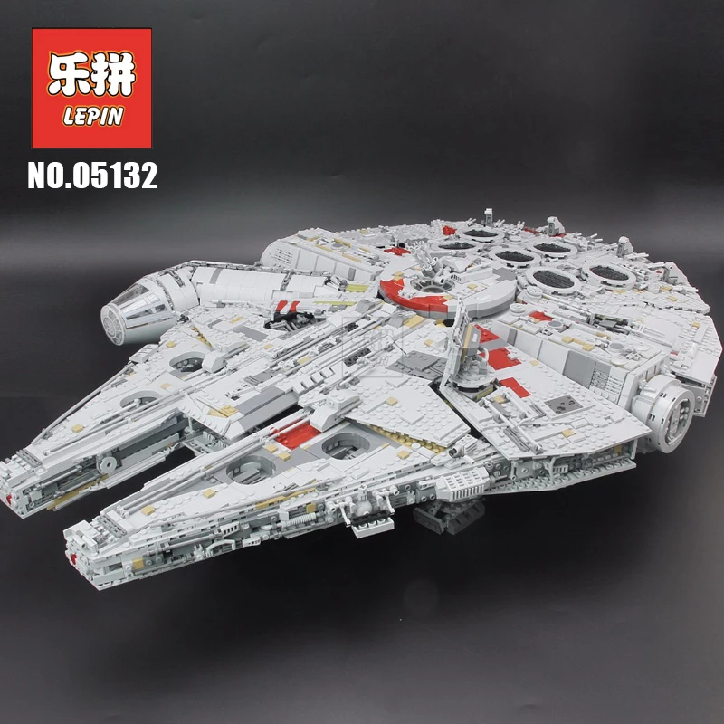 Lepin Starwars 05132 05027 05028 Star 75212 Wars Building Blocks Force Awakens 75105 Millennium Set Falcon Model Toys Gift 75192