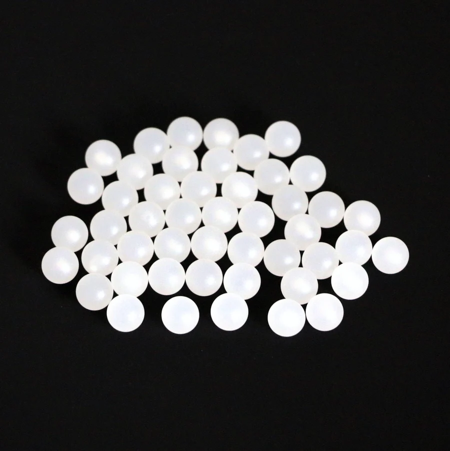 Solid Plastic Bearing Balls PP 15.875mm 100pcs Polypropylene 5/8 