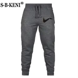 2019 бренд осень печати для мужчин бегунов одежда для брюк спортивные костюмы мотобрюки Slim Fit тренировки брюки для девочек мужской пот