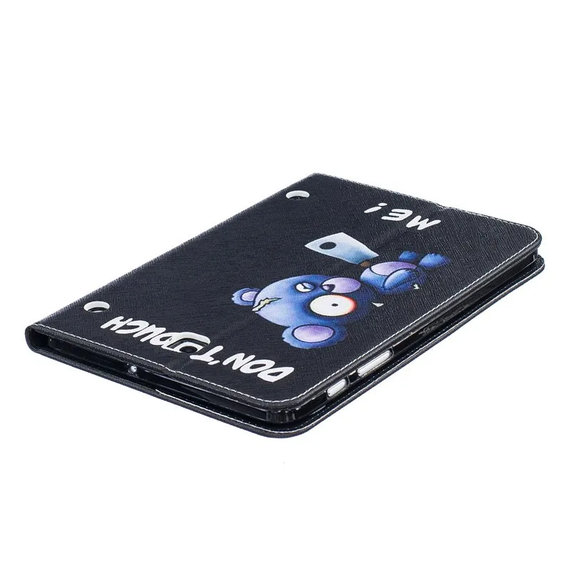 For Samsung Galaxy Tab S2 8.0 SM-T710 T715 Case Kids Butterfly Flower Bear Cartoon Wallet  PU Leather Back Silicon Tablet Cover (40)
