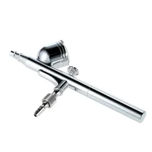 Аэрограф Двойного действия для гравитационной подачи краски, Аэрограф для художественной окраски, тату, маникюрная аэрозольная модель, аэрозольная кисть, инструмент для ногтей