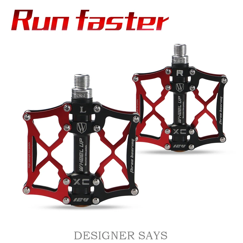 WHEEL UP 12V bike pedal Mountain bike road bicycle self locking pedal