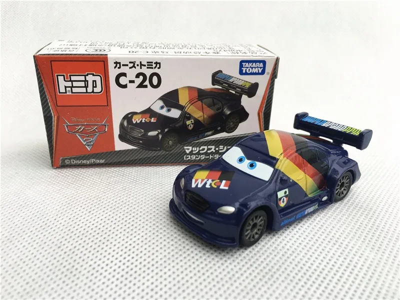 Tomy Tomica disney Pixar тачки Sheriff/King/Flo/Sally/Chick Hicks/Mater/Doc Hudson металлическая литая игрушеигрушечная машина новая в коробке - Цвет: C20