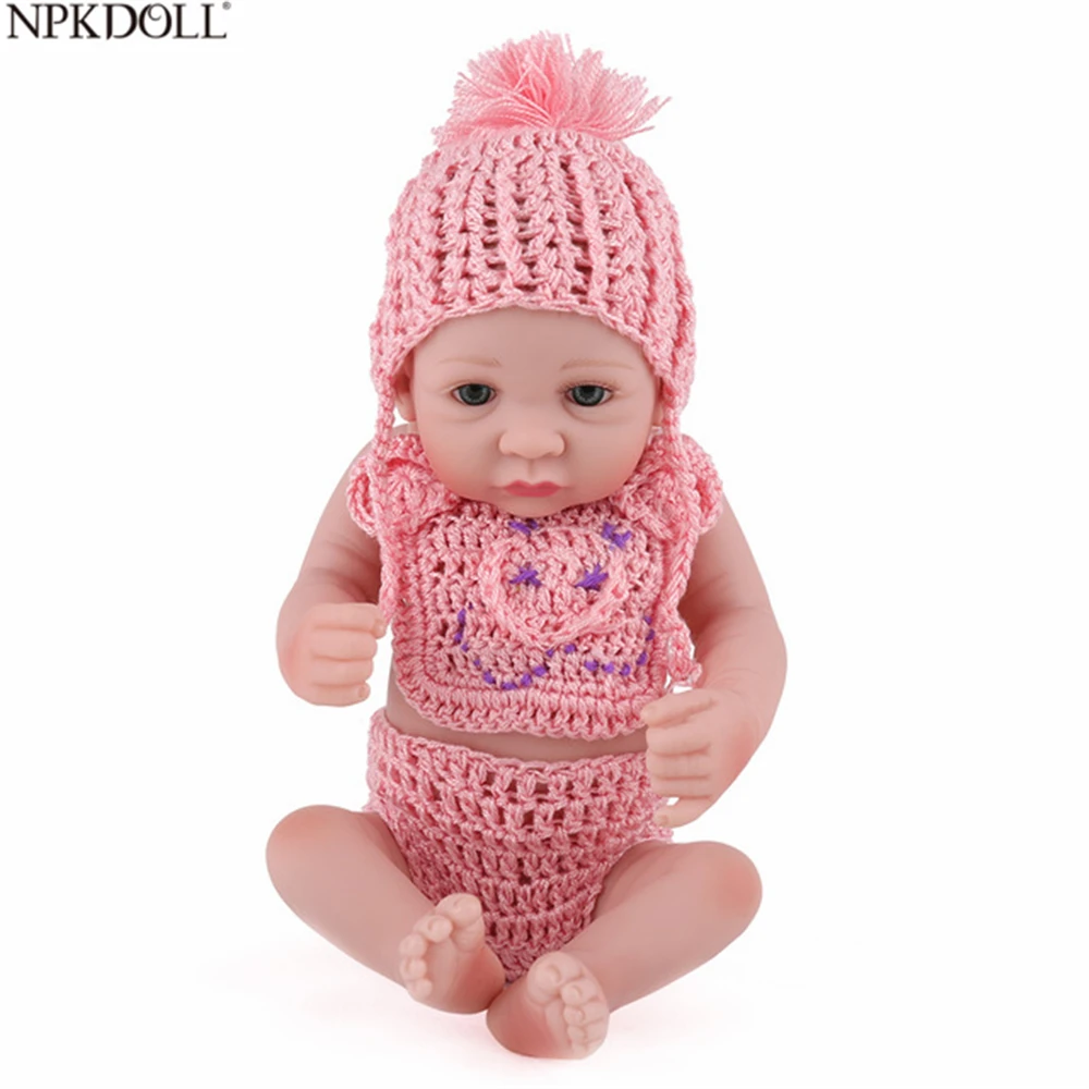 Кукла NPKDOLL Мини кукла для новорожденных девочек настоящая детей 10 дюймов первого