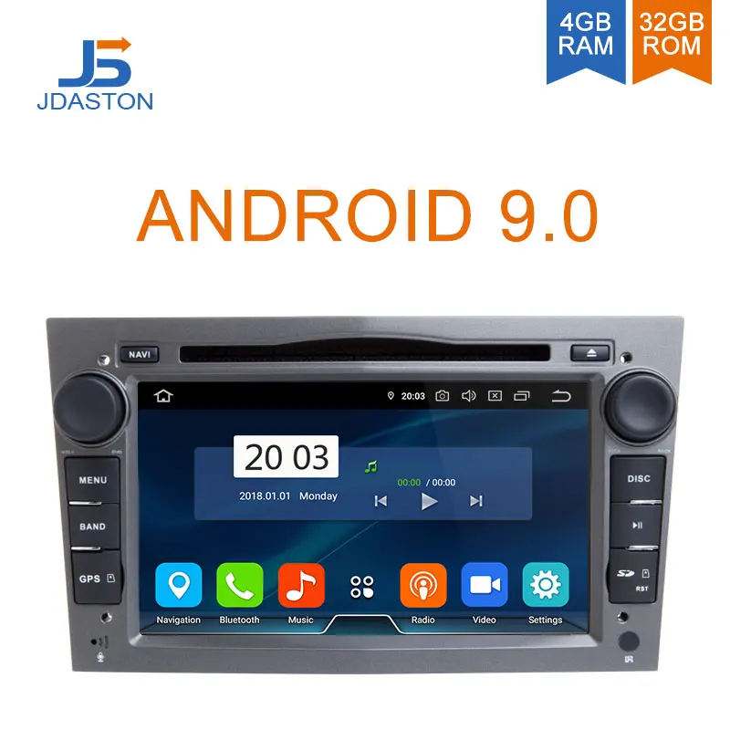 

JDASTON Android 9.0 Car Multimedia Player For OPEL Astra Antara Vectra Corsa Zafira Vivaro GPS Radio Stereo DVD CD WIFI 4G+32G