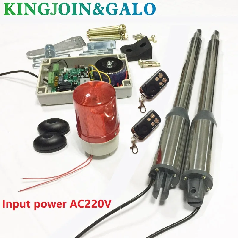 

Electric gates / Electric Swing Gate Opener 300 KG Swing Gate Motor With 2 Remote Control Free shipping