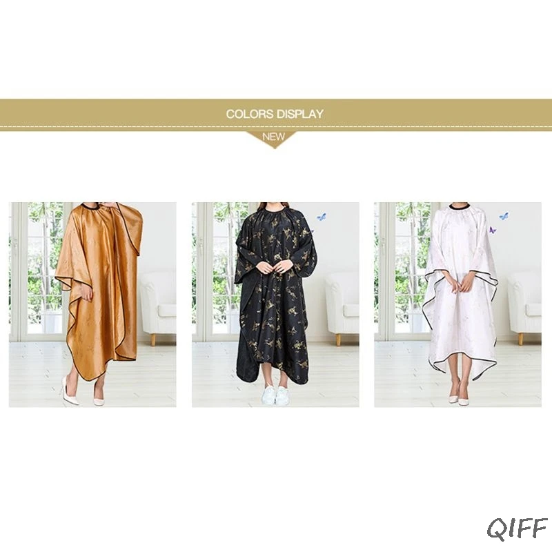 

Salon Bronzing Hairdresser Cape Barber Cutting Capes Haircut Umbrella Make Up Aprons Hair Cuts Waterproof Hairdressing Wrap
