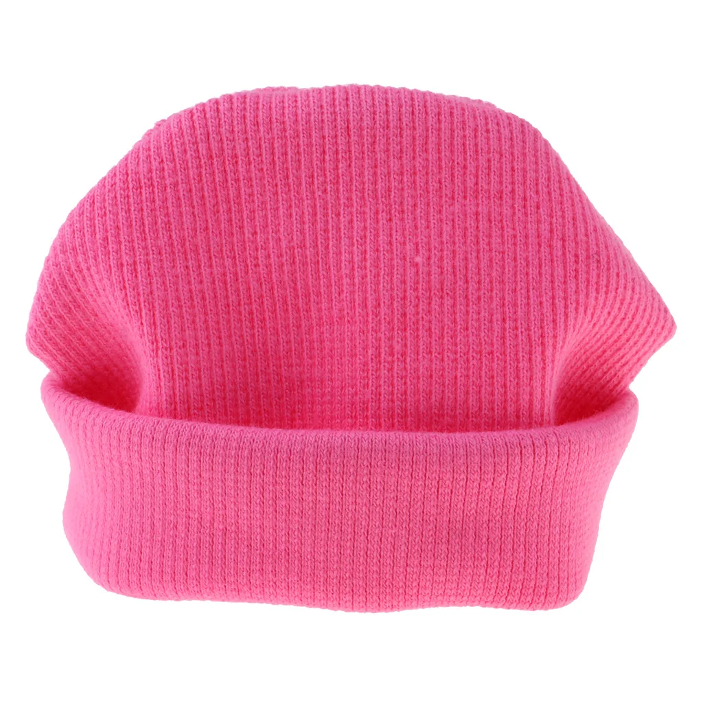 1/6 Fashion Doll Woolen Beanie Knitting Hat Skate Cap Casual Outfits for Blythe Winter Clothes Decor Accessories