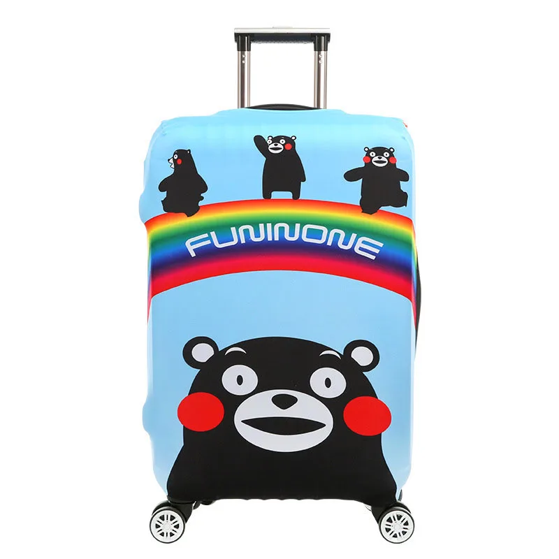 TRIPNUO утолщенный эластичный чехол для чемодана с цветными точками, защитный чехол для багажа 1"~ 32", аксессуары для путешествий - Цвет: T5006