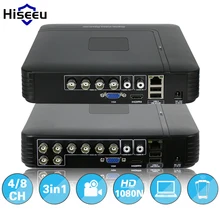 AHDNH 1080N 4CH 8CH ВИДЕОНАБЛЮДЕНИЯ DVR Мини видеорегистратор Для ВИДЕОНАБЛЮДЕНИЯ Kit VGA HDMI Безопасности Системы Mini NVR Для 1080 P Ip-камера Коаксиальный DVR PTZ H.264