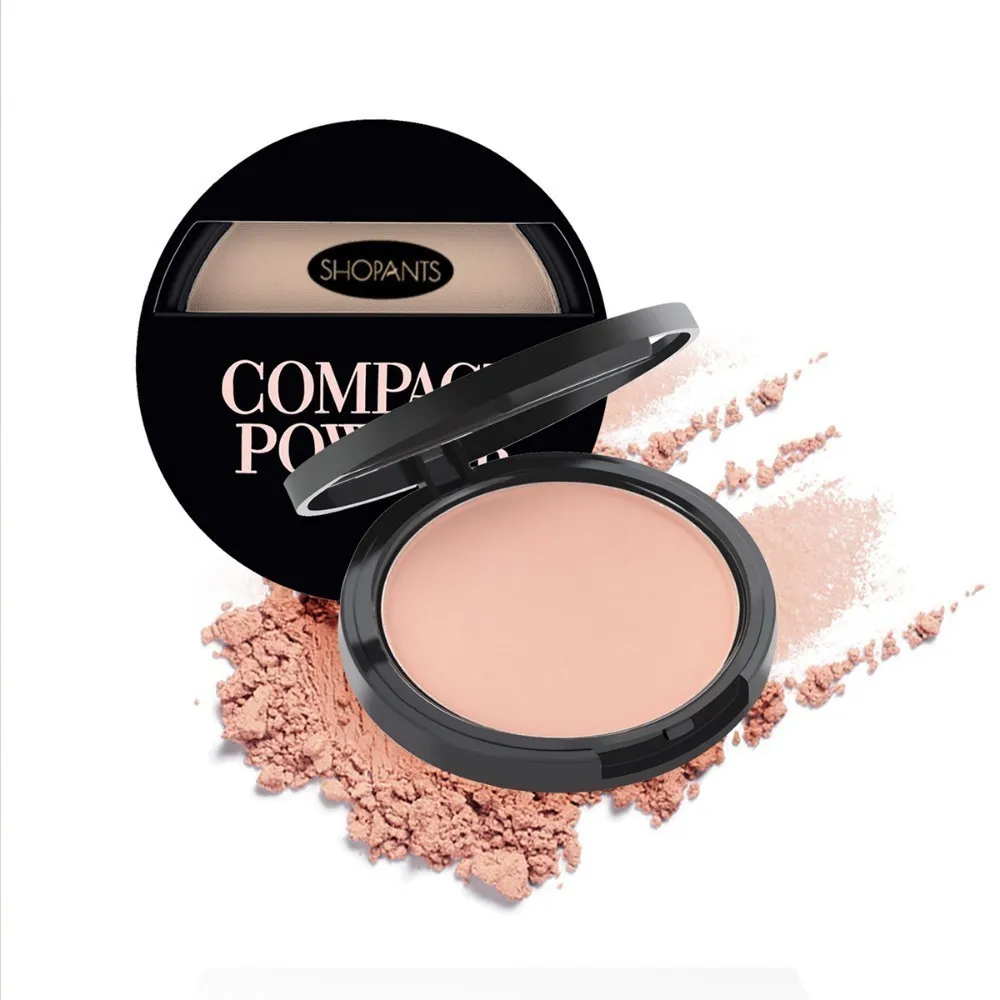 

12g Face Powder Compact Powder Oil Control Pressed Invisible Translucent Matte Makeup Natural Long Lasting Loose Setting Powder