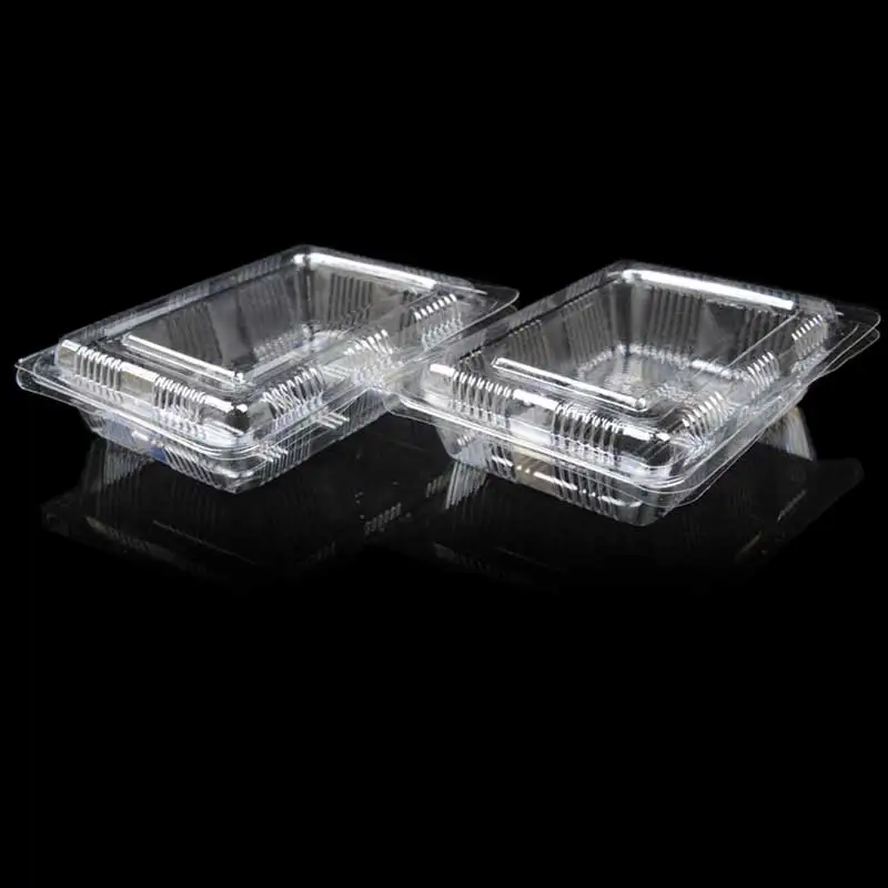 10.5*7.5*2cm, plastic cake box, cake container, disposable lunch box