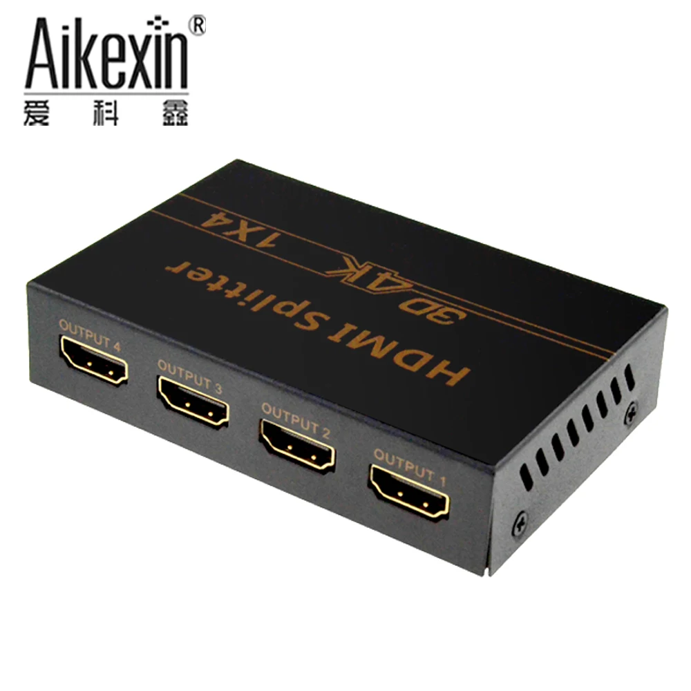 HDMI сплиттер 1X2/1X4/1X8 Ultra HD 4K Full HD 1080P сплиттер HDMI 1 в 2/4/8 выход видео сплиттер для DVD HD tv PS3 Xbox