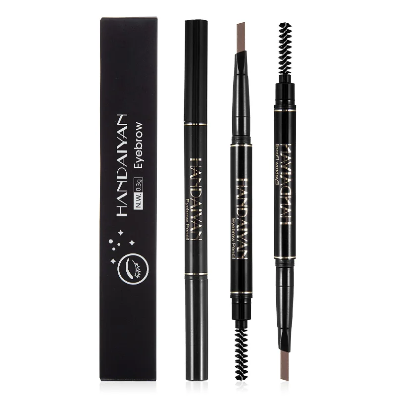 Eyebrow pencil makeup eyebrow gel 5-color automatic rotating double-head waterproof Eyebrow pencil makeup eyebrow gel 5-color automatic rotating double-head waterproof