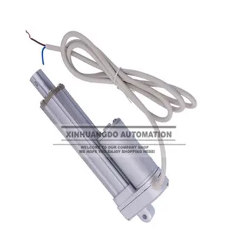 

12V/24V 400mm/4inch stroke 1200N micro linear actuator electric linear actuator TV lift high speed linear actuator