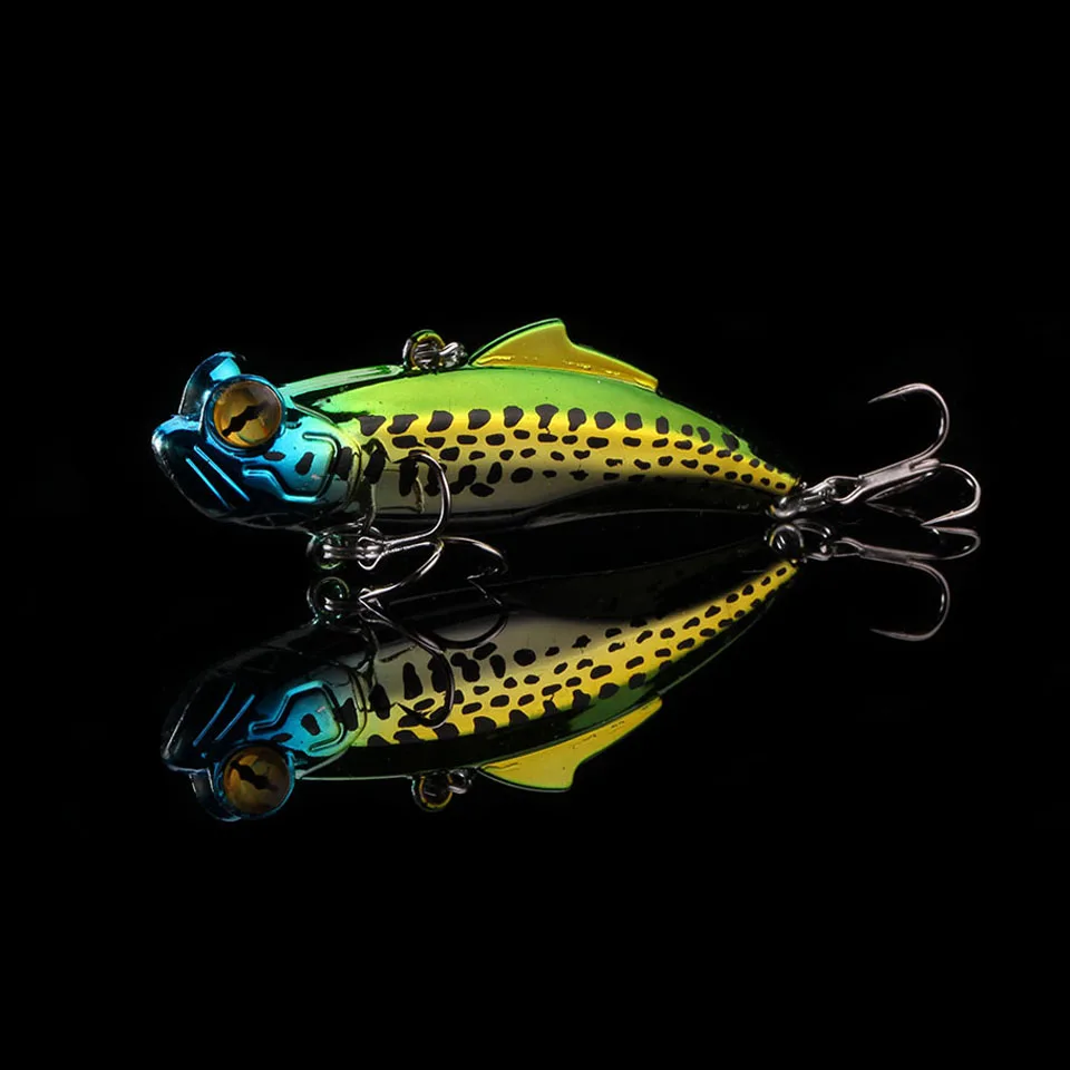 WALK FISH 6.5cm 12g VIB Fishing Lures Bionic Bait Fish Hard Bait Bass Vibration Lure Crankbait Fish Bass Bait Head Hooks Pesca