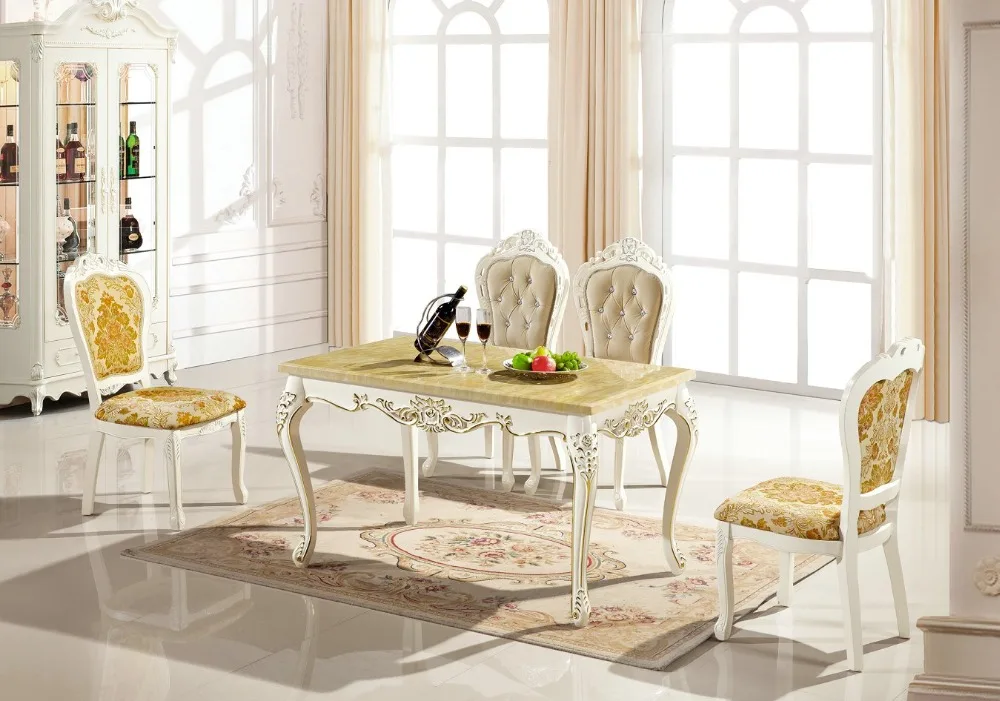 Cam Sehpalar Eettafel Promotion Real Iron Furniture Design Clothing Store Antique Wooden Loft 2016 French Style Dinning Table