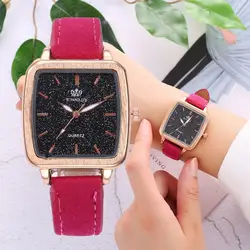 Модные для женщин часы Элитный бренд звездное небо женские наручные часы для браслет наручные часы женские часы Relogio Feminino