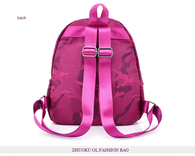 Водонепроницаемый нейлоновый женский рюкзак, маленькие Мини школьные сумки для девочек, подарок на день рождения, mochila, ZK782