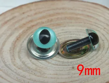 

DIY animals --100pcs pearl-blue safety doll eyes/cat eyes
