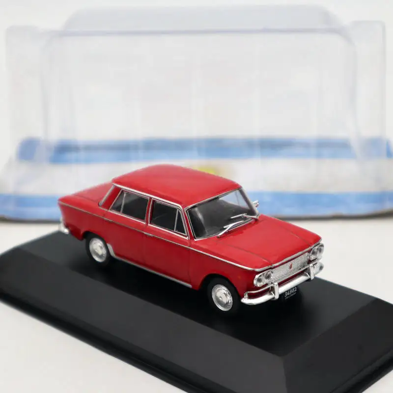 IXO Altaya 1:43 Fiat 1500 1963 красные литые модели ограниченная серия коллекционные