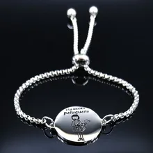 Модные браслеты из нержавеющей стали Forma Fumana женские серебряные цветные браслеты украшение браслет feminina B18378