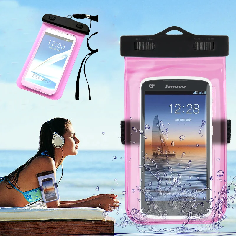 Mobile Phone Waterproof Bag Case for iPhone 7 6 6s Plus 5s SE