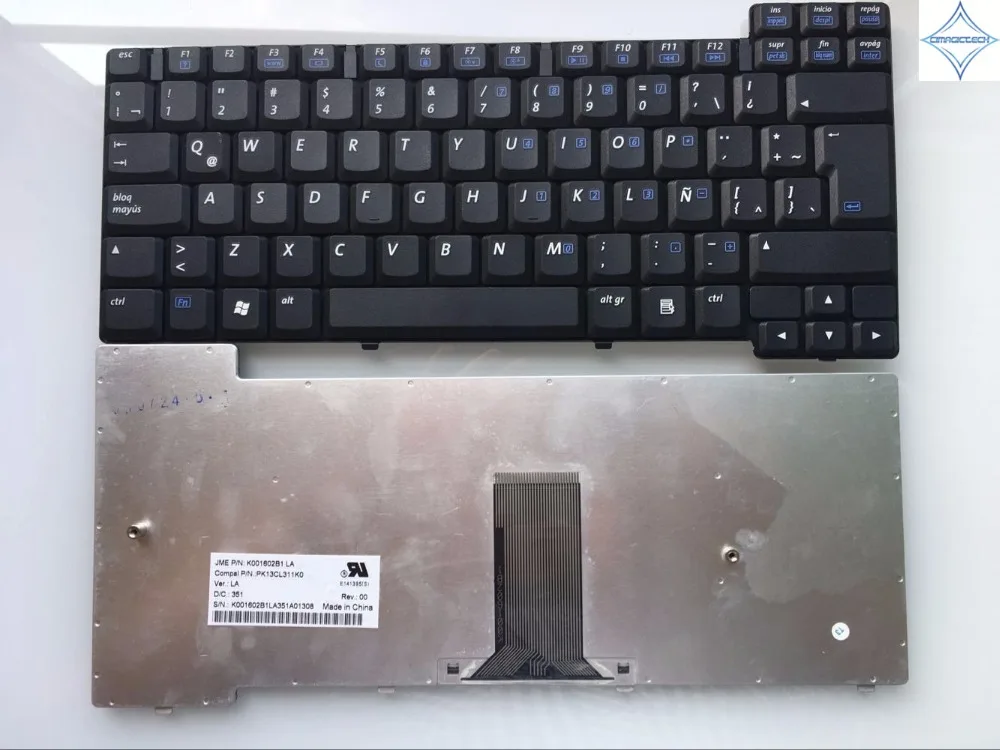 

new for HP Compaq Presario X1000 NX7000 Pavilion ZT3000 ZT3400 LA Latin SP spanish laptop keyboard PK13CL311K0 K001602B1 LA