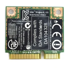 Для сетей убийца n1202 ar5b22 Dual Band N+ Bluetooth BT беспроводной WI-FI карты