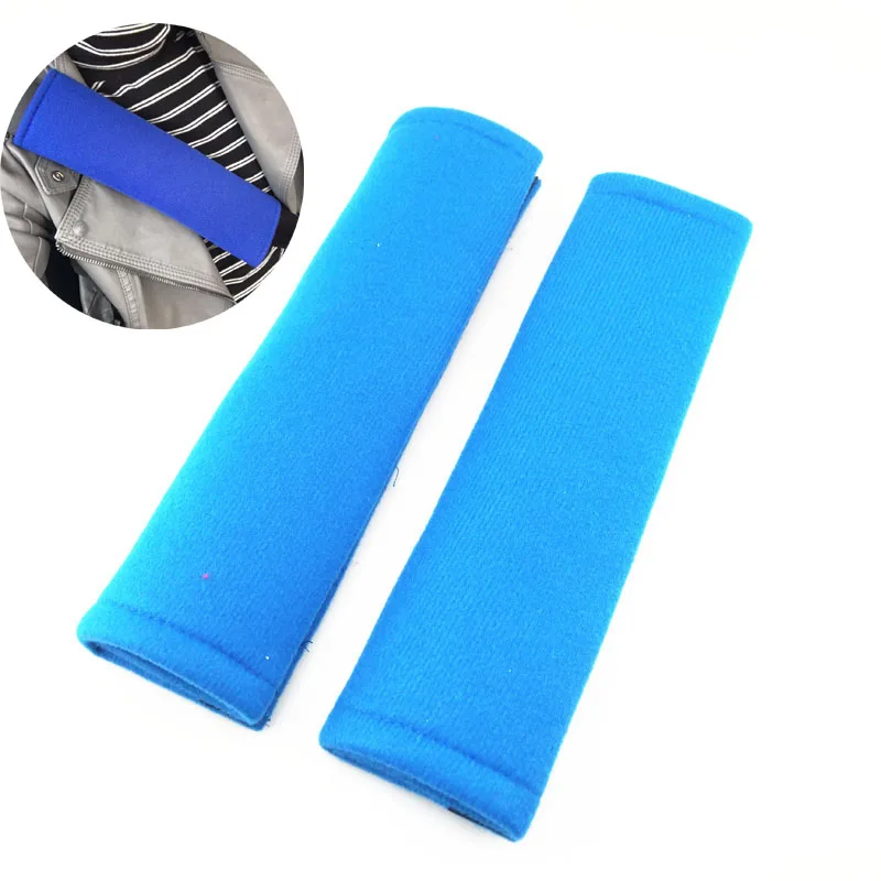 

2-piece Universal Car seat belt shoulder protector for Ford Focus Fusion Escort Kuga Ecosport Fiesta Falcon EDGE/Explorer/